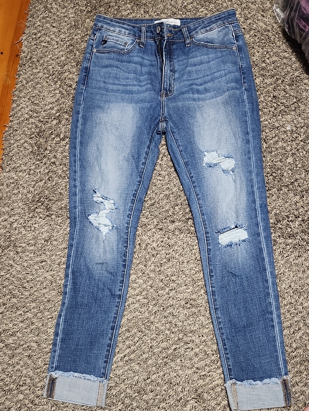 KanCan Light Blue Distressed Jeans